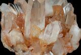 Tangerine Quartz Crystal Cluster - Madagascar #58872-4